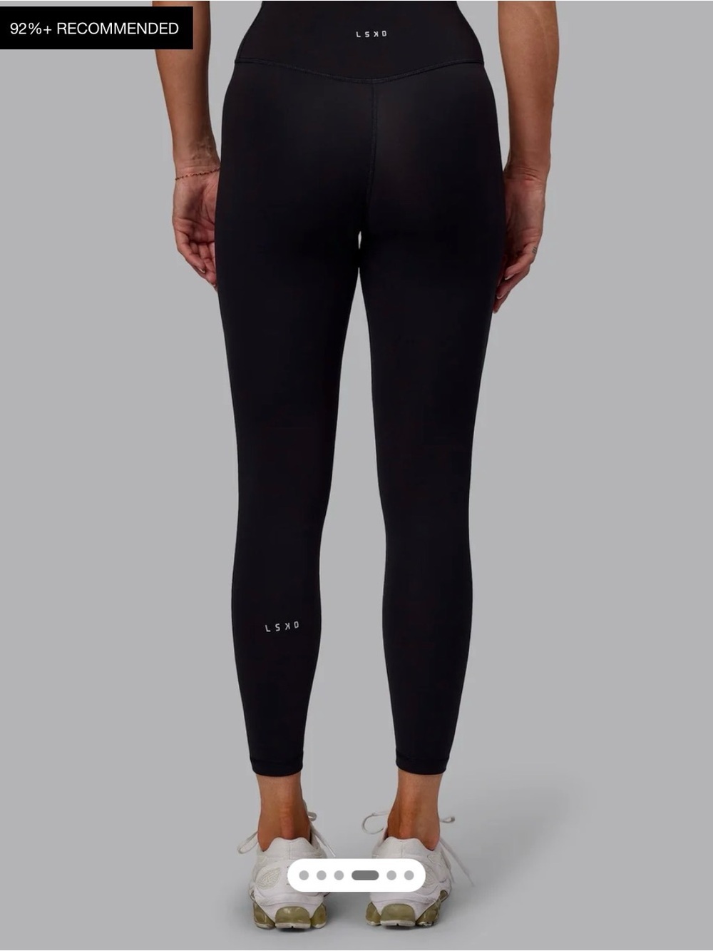 LSKD High-Rise Black Performance Leggings NWOT